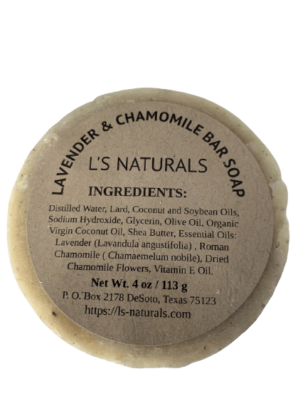 Lavender & Chamomile Handmade Bar Soap