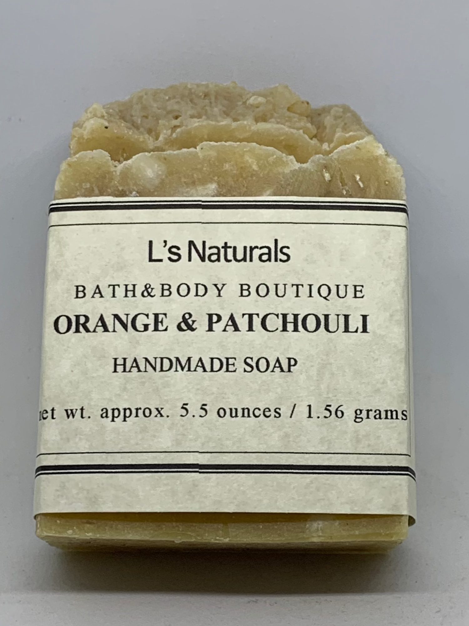 Orange and Patchouli Handmade Soap