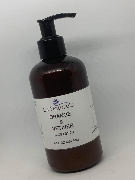 Orange and Vetiver Body Lotion