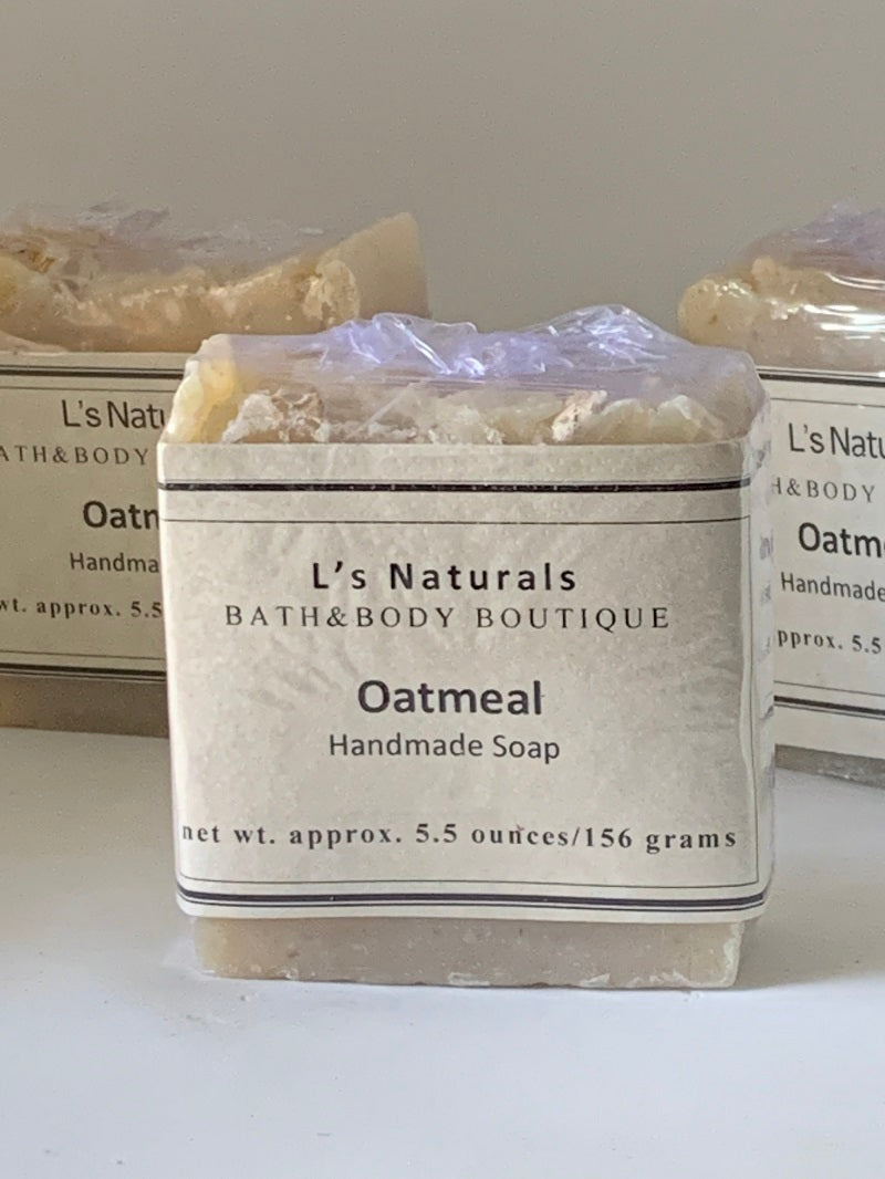 Oatmeal Handmade Bar Soap (Unscented)
