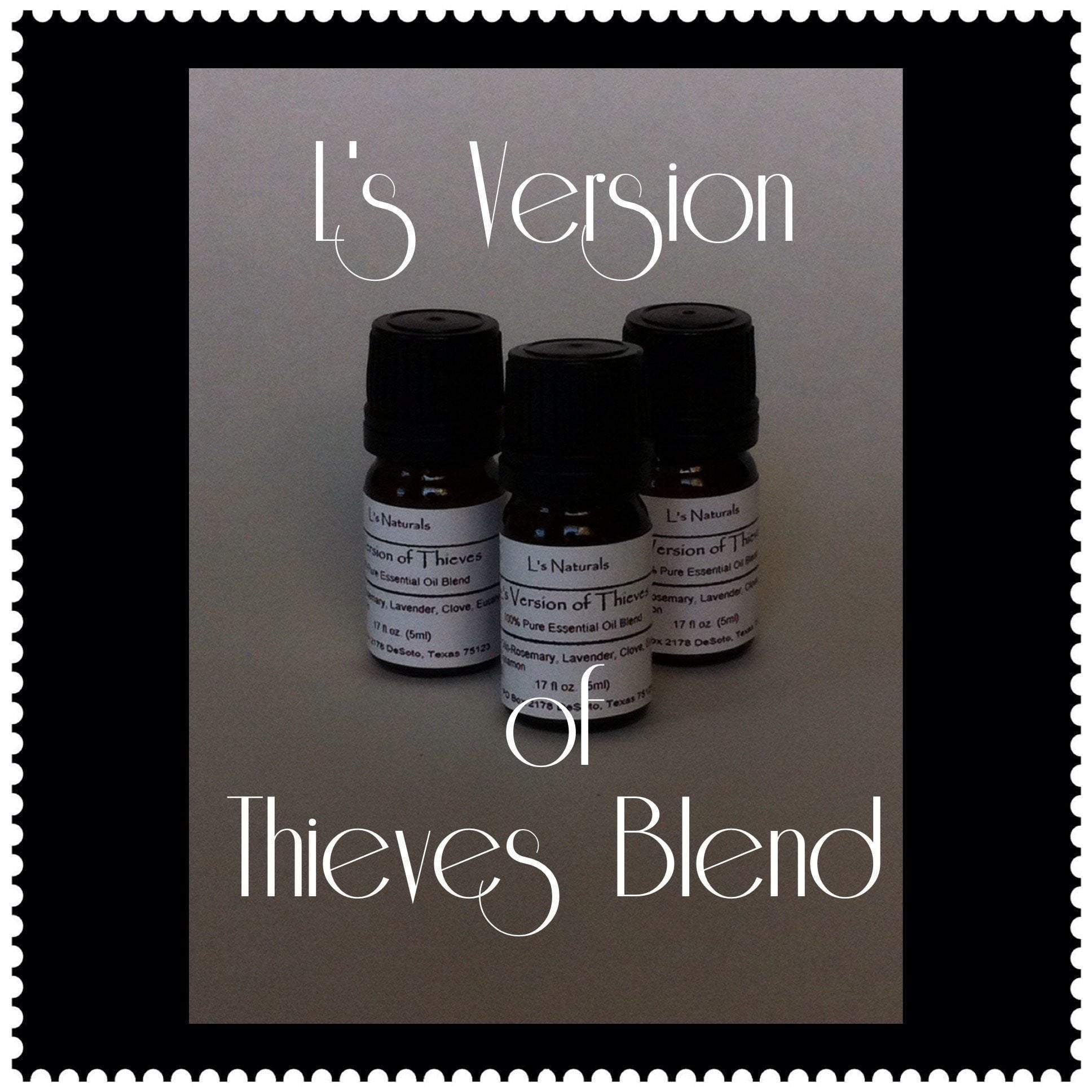 L's Version of Thieves Aromatherapy Diffuser Blend (5ml,10ml) - L's Naturals | Bath & Body Boutique
