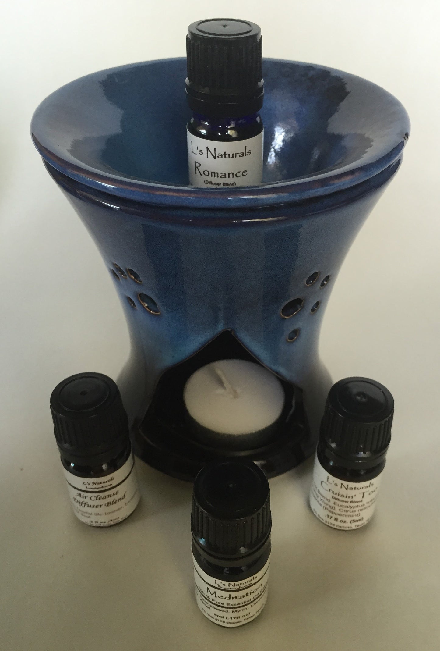 Ceramic Aromatherapy Candle Diffusers - L's Naturals | Bath & Body Boutique