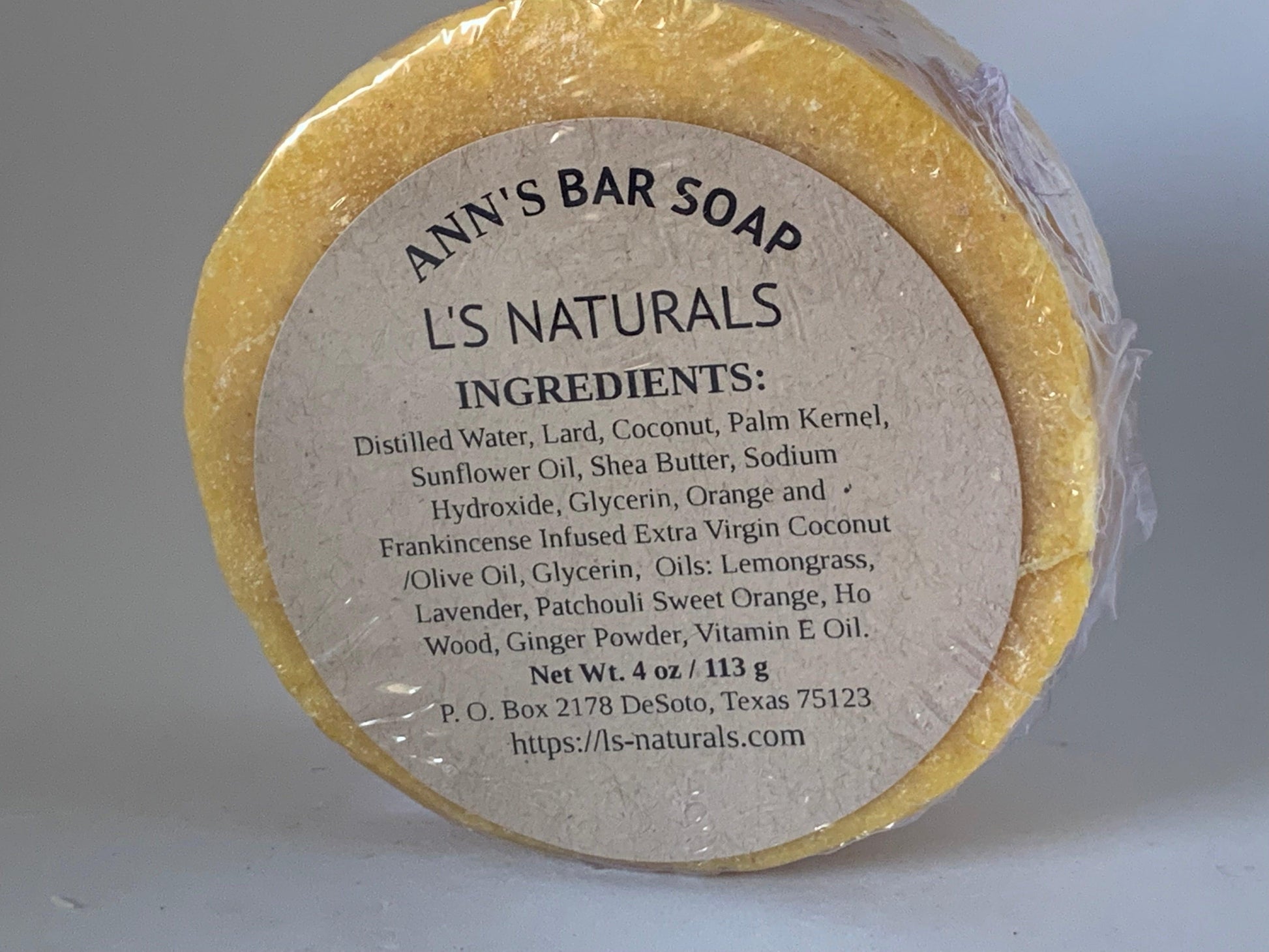 Ann's bar Soap