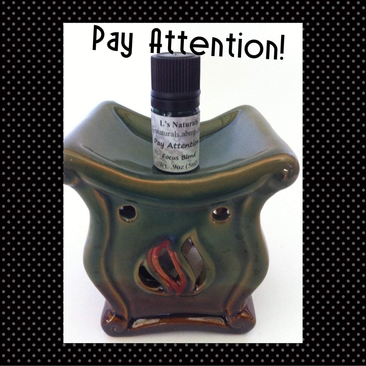 Pay Attention! (Aromatherapy Focus Blend) (5ml,10ml) - L's Naturals | Bath & Body Boutique