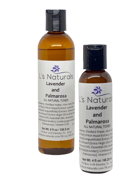 Lavender and Palmarosa All Natural Toner