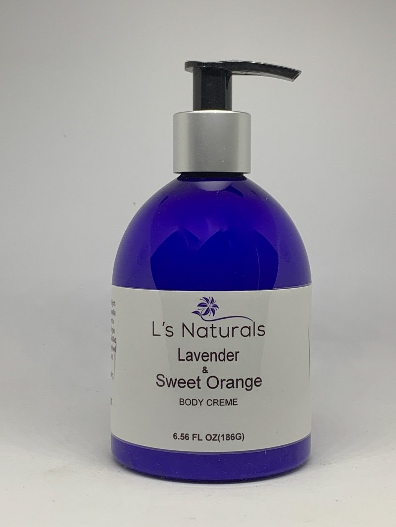 Lavender and Orange Body Creme - L's Naturals | Bath & Body Boutique