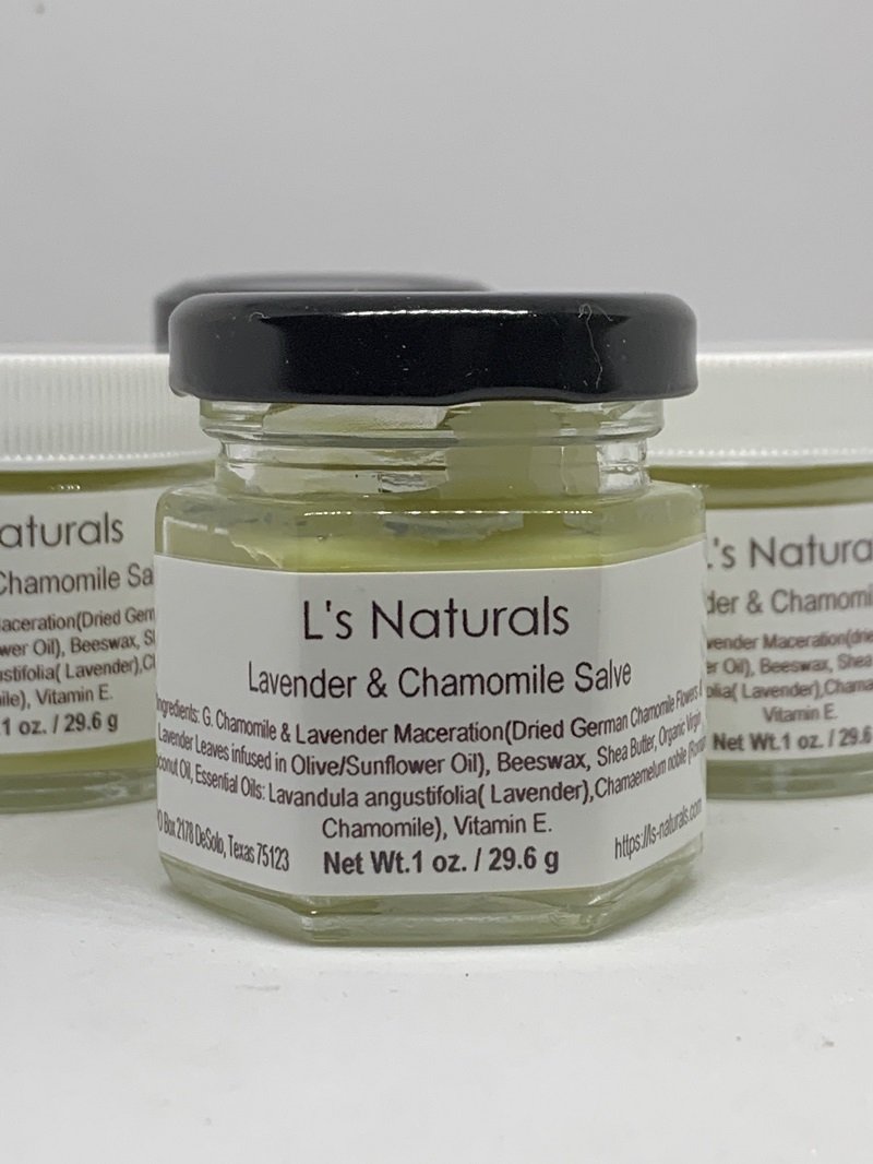 Lavender & Chamomile Salve - L's Naturals | Bath & Body Boutique