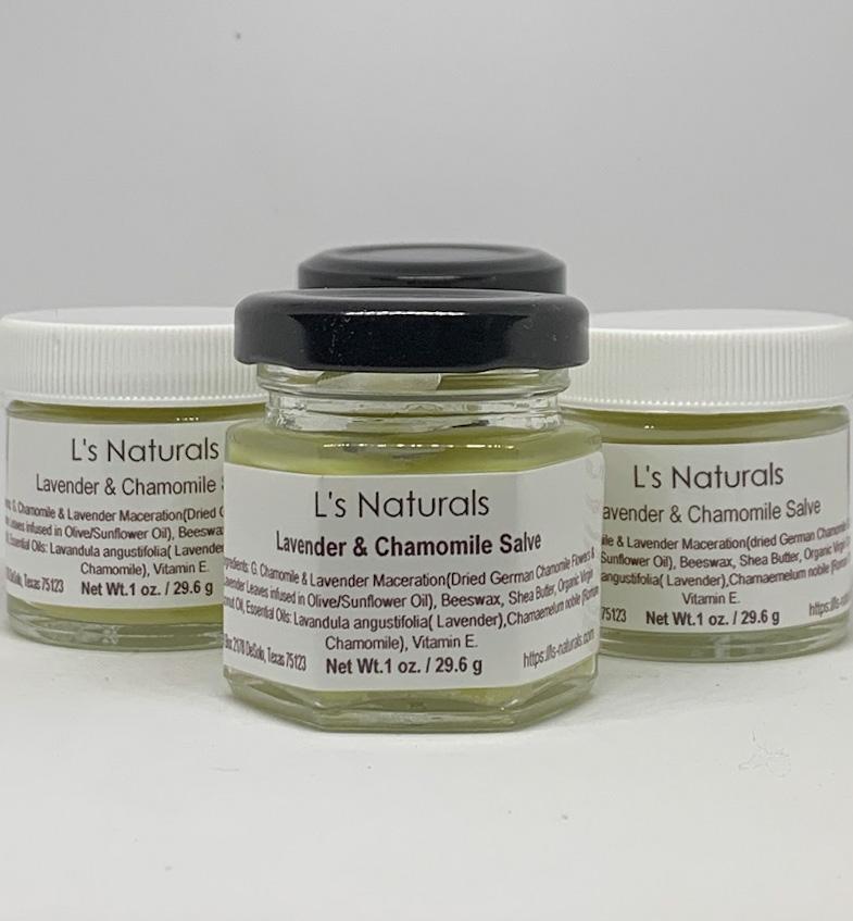 Lavender & Chamomile Salve - L's Naturals | Bath & Body Boutique