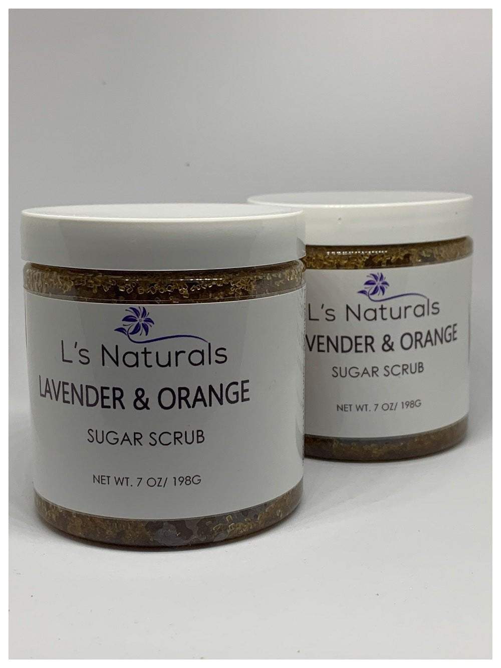 Lavender and Orange Sugar Scrub - L's Naturals | Bath & Body Boutique