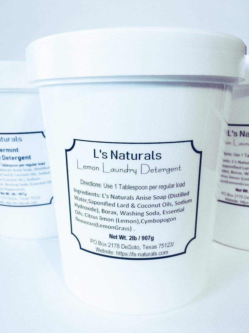 L's Naturals Lemon Laundry Detergent - L's Naturals | Bath & Body Boutique
