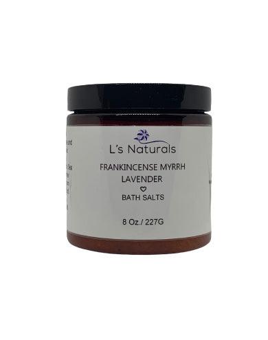 Frankincense Myrrh Lavender Bath Salts