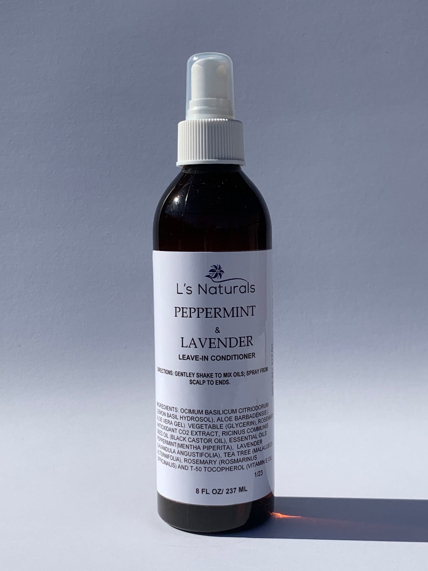 Peppermint and Lavender Leave-In Conditioner/ Detangler ( 8 fl oz. )