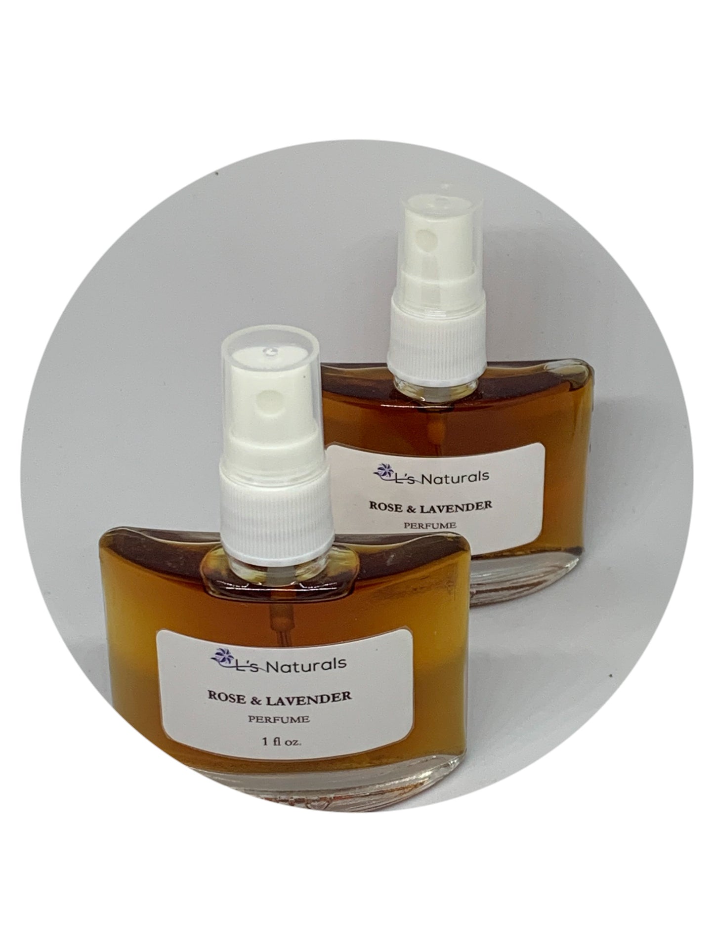 Rose and Lavender Perfume (2014) - L's Naturals | Bath & Body Boutique